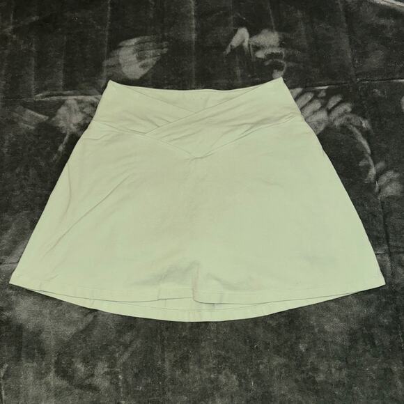 Victoria’s Secret PINK Crossover Skort Women’s Large Mint Green Skirt Athletic - Picture 1 of 7